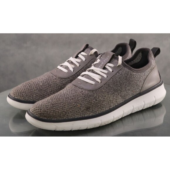 Cole Haan Zero Grand Lite Men's Knit Lite Oxfords Shoes Size 11 Gray C31405